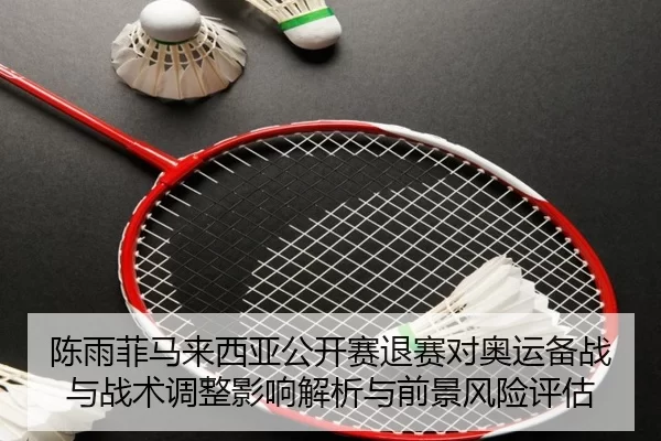 陈雨菲马来西亚公开赛退赛对奥运备战与战术调整影响解析与前景风险评估
